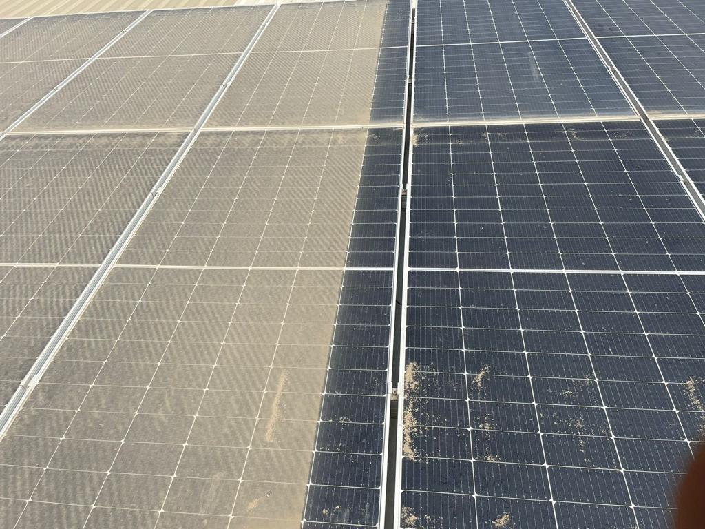 Adani Hazira Port rooftop solar installation